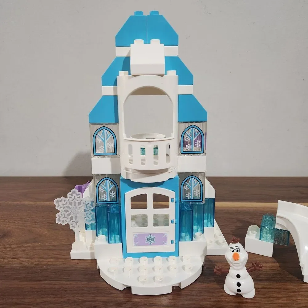 Lego Duplo 10899 Disney Frozen Ice Castle Incomplete Set 47 Pieces Olaf